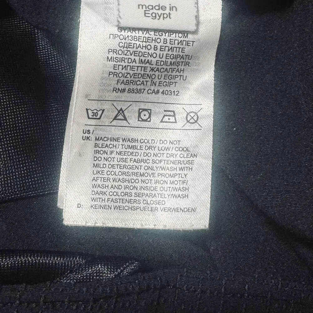 Adidas Adicross Pants Mens 3XL Black Golf Joggers wind Athletic Lightweight